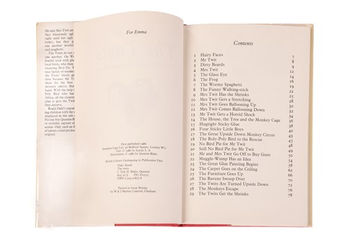 Lot 85 - Dahl (Roald), a collection of nine first...