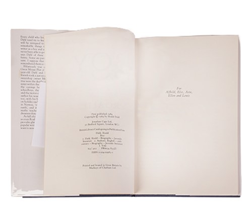 Lot 85 - Dahl (Roald), a collection of nine first...
