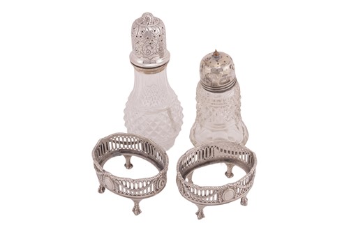 Lot 234 - A group of silver, to include, a pair of...