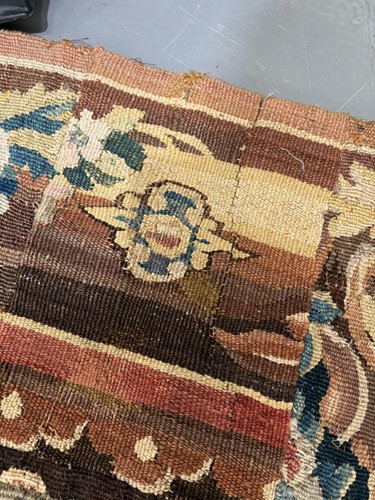 Lot 26 - An 18th century French Aubusson chinoiserie...