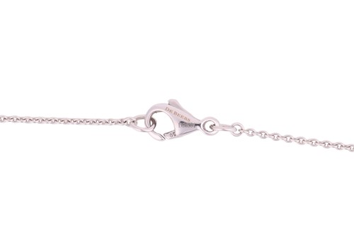 Lot 192 - DeBeers - An 'Arpeggia' diamond pendant...