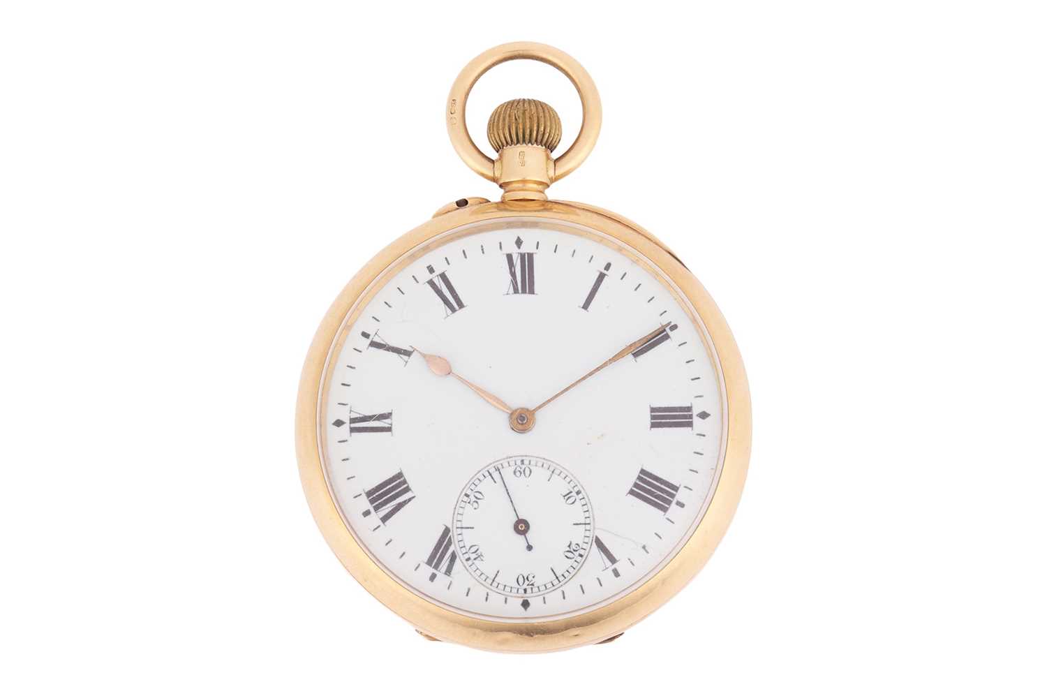Lot 225 - 18ct Open Face Pocket Watch Reference: 4331...