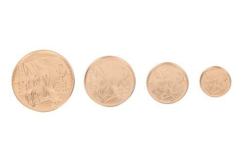 Lot 202 - A Royal Mint 2003 UK Gold Proof Britannia Four-...