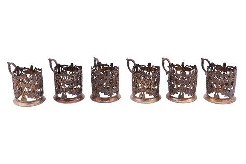 Lot 245 - A set of early 20th century Isfahan Persian...