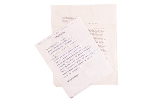 Lot 1 - Steven Morrissey (b.1959), songwriter and...