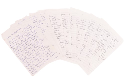 Lot 6 - Steven Morrissey (b.1959), songwriter and...
