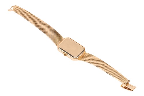Lot Omega – An 18ct Gold De Ville Wristwatch...