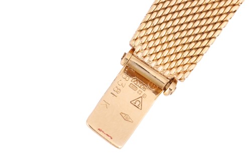 Lot Omega – An 18ct Gold De Ville Wristwatch...