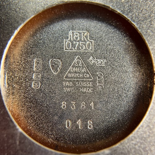 Lot Omega – An 18ct Gold De Ville Wristwatch...