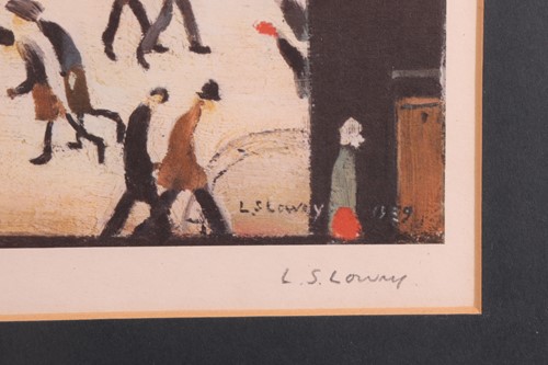 Lot Laurence Stephen Lowry (British 1887 - 1976)...