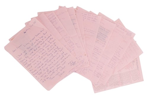 Lot 23 - Steven Morrissey (b.1959), songwriter and...