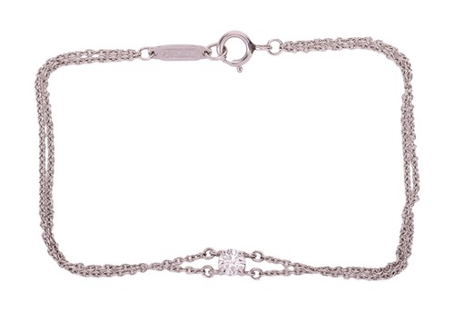 Lot 176 - Tiffany & Co. - A ‘Tiffany Solitaire’...