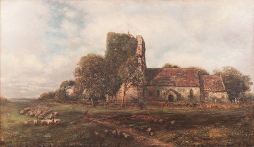 Lot 90 - Henry Mark Anthony (British 1817-1886) A Quiet...