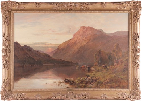 Lot Alfred de Breanski Snr. (British 1852 - 1928)...