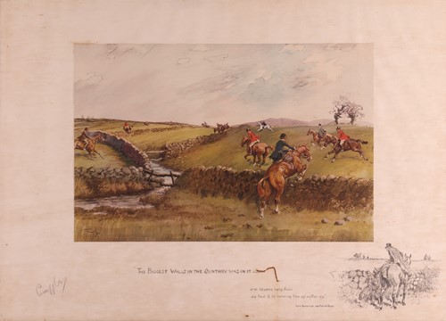 Lot 101 - Charles Johnson Payne or 'Snaffles' (British...