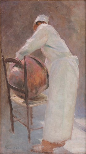 Lot 93 - Paul Leroy (French, 1860 - 1942) Cleaning a...