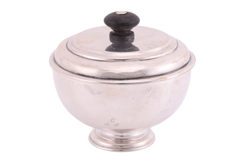 Lot 248 - A Scottish silver sugar bowl and cover,...