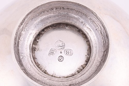 Lot 248 - A Scottish silver sugar bowl and cover,...