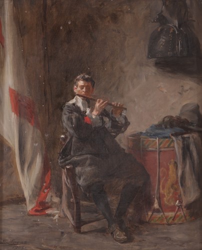 Lot 98 - John Seymour Lucas (British, 1849 - 1923) The...