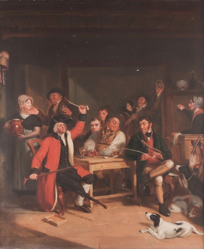 Lot 150 - James Ramsay (British 1786-1854) A Tavern...