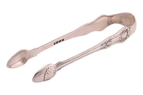 Lot 236 - A pair of William IV silver King’s pattern...