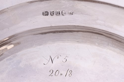 Lot 278 - A set of twelve George III silver dinner...
