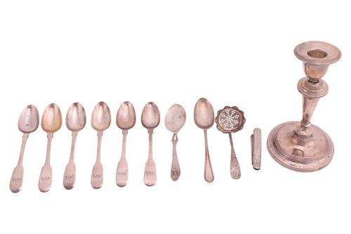 Lot 179 - A collection of spoons; to include a Roberts &...