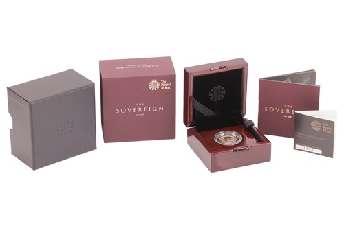 Lot 36 - A 2015 Queen Elizabeth II Proof Half Sovereign,...