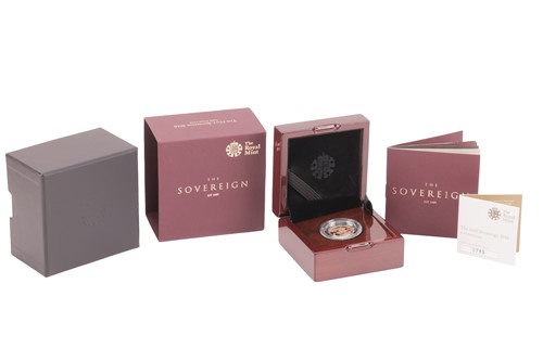 Lot 37 - A 2016 Queen Elizabeth II Proof Half Sovereign,...