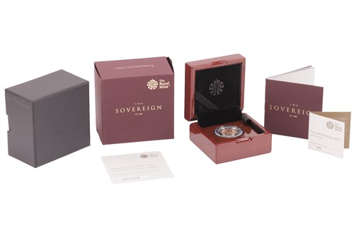Lot 40 - A 2019 Queen Elizabeth II Proof Half Sovereign,...