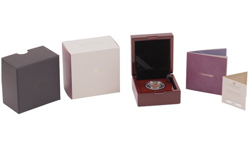 Lot 43 - A 2022 Queen Elizabeth II Proof Half Sovereign,...