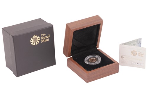 Lot 50 - A 2011 Queen Elizabeth II Proof Quarter...