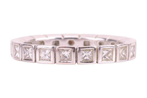 Lot A diamond eternity ring, comprising...