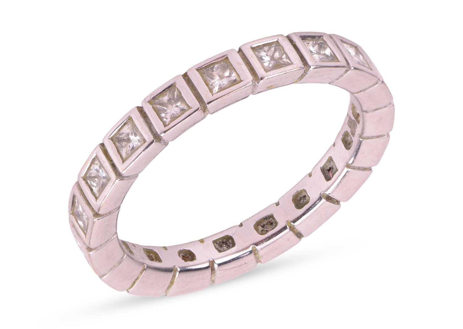 Lot A diamond eternity ring, comprising...