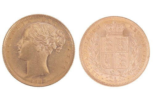 Lot 59 - An Australia Victoria Sovereign, 1883, Sydney...