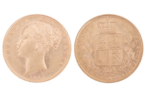 Lot 60 - An Australia Victoria Sovereign, 1884,...
