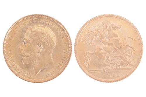 Lot 96 - An Australia George V Half Sovereign, Sydney,...