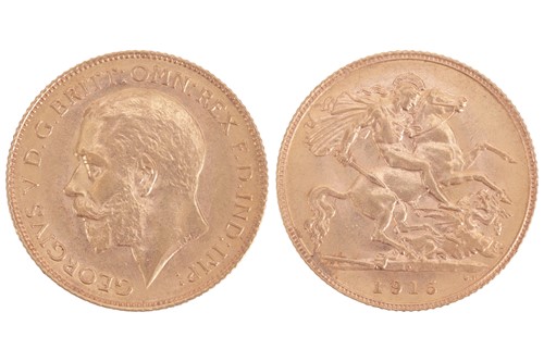 Lot 97 - An Australia George V Half Sovereign, Perth,...
