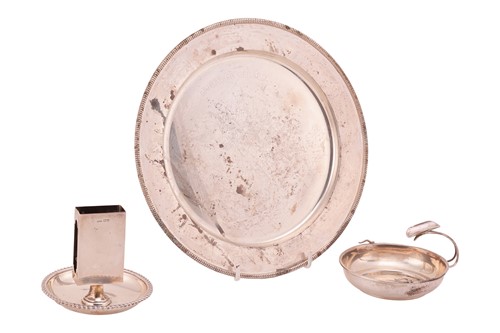 Lot 193 - A small collection of silver items; to include...