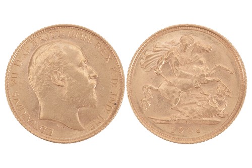 Lot 80 - An Australia Edward VII Half Sovereign, Sydney,...