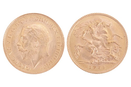 Lot 99 - A South Africa George V Half Sovereign, 1925,...