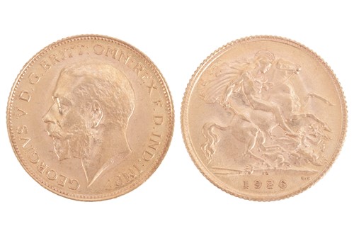 Lot 100 - A South Africa George V Half Sovereign, 1926,...