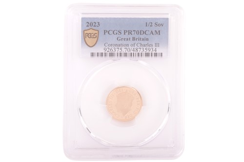Lot 164 - A Coronation of Charles III 2023 Half...