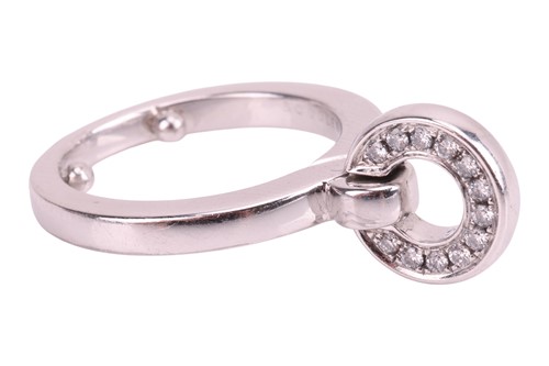 Lot Boodles - a ‘Roulette’ diamond-set flip ring,...