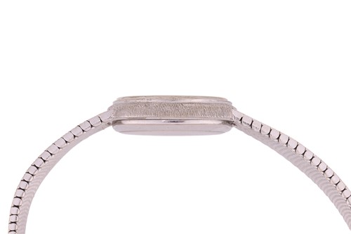 Lot 208 - Omega – 18ct White Gold De Ville Wristwatch...