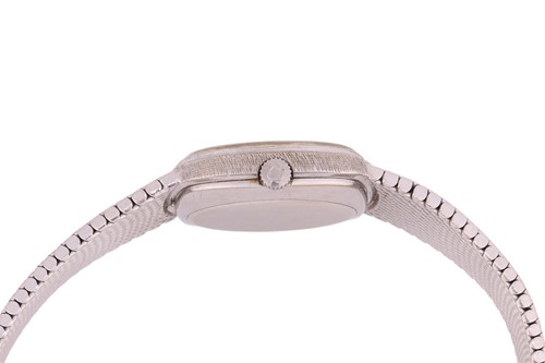 Lot 208 - Omega – 18ct White Gold De Ville Wristwatch...