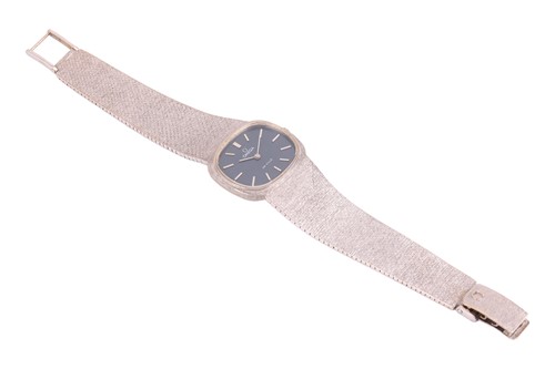 Lot 208 - Omega – 18ct White Gold De Ville Wristwatch...