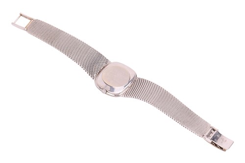 Lot 208 - Omega – 18ct White Gold De Ville Wristwatch...