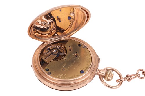 Lot W. Benson – A 9ct Gold Full Hunter Pocket...