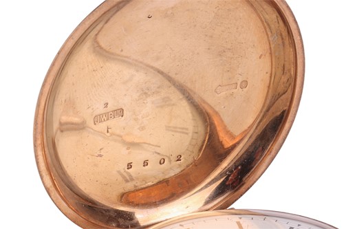 Lot W. Benson – A 9ct Gold Full Hunter Pocket...